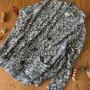 Hollister button cardigan